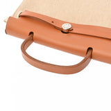 HERMES エルメス エールバッグ PM 2WAY ベージュ/ナチュラル □E刻印(2001年頃) レディース トワルアッシュ ヴァッシュハンター ハンドバッグ Bランク 中古 銀蔵