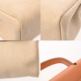 HERMES エルメス エールバッグ PM 2WAY ベージュ/ナチュラル □E刻印(2001年頃) レディース トワルアッシュ ヴァッシュハンター ハンドバッグ Bランク 中古 銀蔵