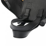 LOEWE ロエベ ハンモックバッグ スモール ブラック A538S35X29 レディース アナグラムジャガードキャンバス/カーフ ショルダーバッグ Aランク 中古 銀蔵