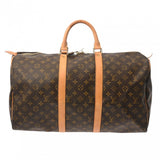 LOUIS VUITTON ルイヴィトン モノグラム キーポル 50 ブラウン M41426 ユニセックス モノグラムキャンバス ボストンバッグ Bランク 中古 銀蔵