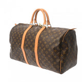 LOUIS VUITTON ルイヴィトン モノグラム キーポル 50 ブラウン M41426 ユニセックス モノグラムキャンバス ボストンバッグ Bランク 中古 銀蔵