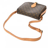 LOUIS VUITTON ルイヴィトン モノグラム カルトシエール GM ブラウン M51252 ユニセックス モノグラムキャンバス ショルダーバッグ Bランク 中古 銀蔵