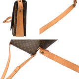 LOUIS VUITTON ルイヴィトン モノグラム カルトシエール GM ブラウン M51252 ユニセックス モノグラムキャンバス ショルダーバッグ Bランク 中古 銀蔵