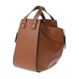 LOEWE ロエベ ハンモック スモール タン 387.30.S35 レディース カーフ 2WAYバッグ Aランク 中古 銀蔵