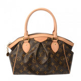 LOUIS VUITTON ルイヴィトン モノグラム ティボリ PM ブラウン M40143 レディース モノグラムキャンバス ハンドバッグ ABランク 中古 銀蔵