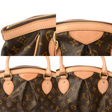 LOUIS VUITTON ルイヴィトン モノグラム ティボリ PM ブラウン M40143 レディース モノグラムキャンバス ハンドバッグ ABランク 中古 銀蔵