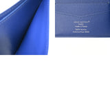 LOUIS VUITTON ルイヴィトン ポルトフォイユスレンダー 2025AWモデル ブルー M62294 メンズ モノグラムキャンバス 二つ折り財布 Aランク 中古 銀蔵