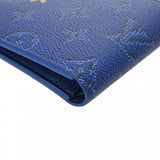 LOUIS VUITTON ルイヴィトン ポルトフォイユスレンダー 2025AWモデル ブルー M62294 メンズ モノグラムキャンバス 二つ折り財布 Aランク 中古 銀蔵