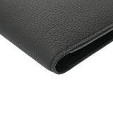 LOUIS VUITTON ルイヴィトン ポルトフォイユ マルコ LVアエログラム ブラック M25944 ユニセックス グレインカーフレザー 二つ折り財布 Aランク 中古 銀蔵