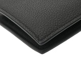 LOUIS VUITTON ルイヴィトン ポルトフォイユ マルコ LVアエログラム ブラック M25944 ユニセックス グレインカーフレザー 二つ折り財布 Aランク 中古 銀蔵