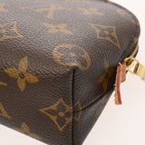 LOUIS VUITTON ルイヴィトン モノグラム モノグラム ポシェットコスメティック ブラウン M47515 レディース モノグラムキャンバス ポーチ Aランク 中古 銀蔵
