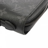 LOUIS VUITTON ルイヴィトン モノグラムエクリプス ジッピー XL トラベルケース 黒/グレー M61698 メンズ モノグラムキャンバス 長財布 ABランク 中古 銀蔵