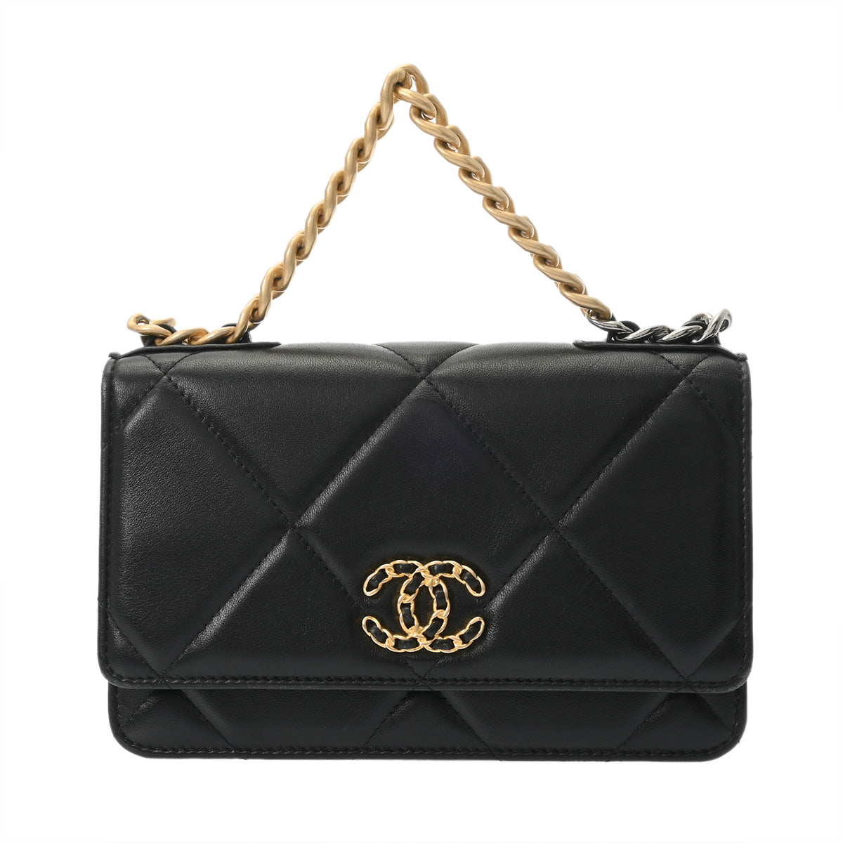 シャネル チェーンウォレット  【Bランク】【中古】 CHANEL - シャネル カンボンライン・チェーンウォレット 【Bランク