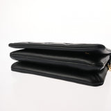 LOUIS VUITTON ルイヴィトン モノグラム エンボス ポシェットクッサン ノワール M82116 レディース レザー ショルダーバッグ Aランク 中古 銀蔵