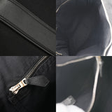HERMES エルメス アカプルコ ポシェットバンドリエール MM ブラック ユニセックス トワルシェブロン ヴォーグミ ショルダーバッグ Bランク 中古 銀蔵