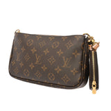LOUIS VUITTON ルイヴィトン モノグラム ミュルティ ポシェットアクセソワール ローズクレール M44840 レディース モノグラムキャンバス ショルダーバッグ Bランク 中古 銀蔵