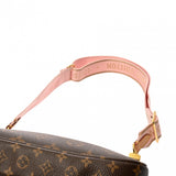 LOUIS VUITTON ルイヴィトン モノグラム ミュルティ ポシェットアクセソワール ローズクレール M44840 レディース モノグラムキャンバス ショルダーバッグ Bランク 中古 銀蔵
