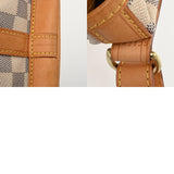 LOUIS VUITTON ルイヴィトン モノグラム ノエ BB ホワイト M40817 ユニセックス ダミエアズールキャンバス ショルダーバッグ Bランク 中古 銀蔵
