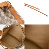 LOUIS VUITTON ルイヴィトン モノグラム ノエ BB ホワイト M40817 ユニセックス ダミエアズールキャンバス ショルダーバッグ Bランク 中古 銀蔵