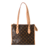 LOUIS VUITTON ルイヴィトン モノグラム ポパンクールオ ブラウン M40007 レディース モノグラムキャンバス ハンドバッグ Bランク 中古 銀蔵