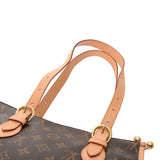 LOUIS VUITTON ルイヴィトン モノグラム ポパンクールオ ブラウン M40007 レディース モノグラムキャンバス ハンドバッグ Bランク 中古 銀蔵