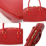 LOUIS VUITTON ルイヴィトン エピ ジャスミン カスティリアンレッド M52087 レディース エピレザー ハンドバッグ ABランク 中古 銀蔵