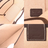 HERMES エルメス スティープル 25 エクリュ/ルージュセリエ B刻印(2023年頃) レディース トワルアッシュ/ヴォースイフト ハンドバッグ 未使用 銀蔵