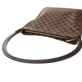 LOUIS VUITTON ルイヴィトン ダミエ ルーピング GM SPオーダー ブラウン N51144 レディース ダミエキャンバス ショルダーバッグ Aランク 中古 銀蔵