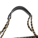 CHANEL シャネル マトラッセ チェーントート ブラック AS2739 レディース カーフ ハンドバッグ ABランク 中古 銀蔵
