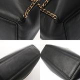CHANEL シャネル マトラッセ チェーントート ブラック AS2739 レディース カーフ ハンドバッグ ABランク 中古 銀蔵