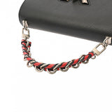 LOUIS VUITTON ルイヴィトン ツイスト MM 2WAY ノワール M52503 レディース エピレザー ショルダーバッグ ABランク 中古 銀蔵