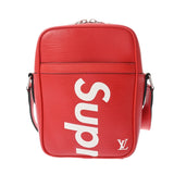 LOUIS VUITTON ルイヴィトン エピ ダヌーブ PM Supreme コラボ レッド M53417 ユニセックス エピレザー ショルダーバッグ ABランク 中古 銀蔵