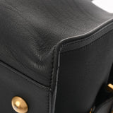 SAINT LAURENT サンローラン プチカバス ブラック 311210 レディース カーフ ハンドバッグ ABランク 中古 銀蔵