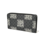 LOUIS VUITTON ルイヴィトン ダミエグラフィット ジッピーオーガナイザー ネメス 黒 N61214 メンズ ダミエグラフィットキャンバス 長財布 ABランク 中古 銀蔵
