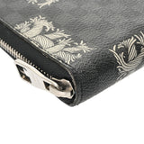 LOUIS VUITTON ルイヴィトン ダミエグラフィット ジッピーオーガナイザー ネメス 黒 N61214 メンズ ダミエグラフィットキャンバス 長財布 ABランク 中古 銀蔵