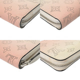 LOUIS VUITTON ルイヴィトン モノグラムマヒナ ジッピーウォレット ピンクグラデーション M80490 レディース マヒナレザー 長財布 Bランク 中古 銀蔵