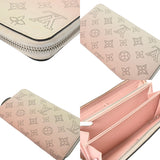 LOUIS VUITTON ルイヴィトン モノグラムマヒナ ジッピーウォレット ピンクグラデーション M80490 レディース マヒナレザー 長財布 Bランク 中古 銀蔵