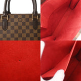 LOUIS VUITTON ルイヴィトン ダミエ サックプラ ブラウン N51140 ユニセックス ダミエキャンバス トートバッグ ABランク 中古 銀蔵