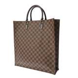 LOUIS VUITTON ルイヴィトン ダミエ サックプラ ブラウン N51140 ユニセックス ダミエキャンバス トートバッグ ABランク 中古 銀蔵