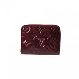 LOUIS VUITTON ルイヴィトン モノグラムヴェルニ ジッピーコインパース アマラント M93607 レディース モノグラムヴェルニ コインケース Aランク 中古 銀蔵