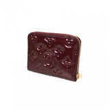 LOUIS VUITTON ルイヴィトン モノグラムヴェルニ ジッピーコインパース アマラント M93607 レディース モノグラムヴェルニ コインケース Aランク 中古 銀蔵