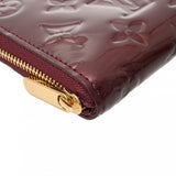 LOUIS VUITTON ルイヴィトン モノグラムヴェルニ ジッピーコインパース アマラント M93607 レディース モノグラムヴェルニ コインケース Aランク 中古 銀蔵