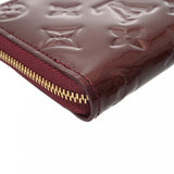 LOUIS VUITTON ルイヴィトン モノグラムヴェルニ ジッピーコインパース アマラント M93607 レディース モノグラムヴェルニ コインケース Aランク 中古 銀蔵