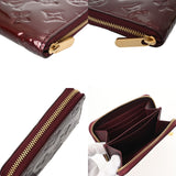 LOUIS VUITTON ルイヴィトン モノグラムヴェルニ ジッピーコインパース アマラント M93607 レディース モノグラムヴェルニ コインケース Aランク 中古 銀蔵