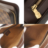 LOUIS VUITTON ルイヴィトン ダミエ サンルイ ブラウン N51993 メンズ ダミエキャンバス セカンドバッグ Bランク 中古 銀蔵