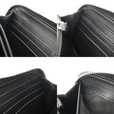 PRADA プラダ ラウンドファスナー財布 CITY SPORT ブラック 2ML317 メンズ レザー 長財布 Aランク 中古 銀蔵