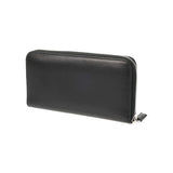 PRADA プラダ ラウンドファスナー財布 CITY SPORT ブラック 2ML317 メンズ レザー 長財布 Aランク 中古 銀蔵