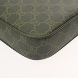 GUCCI グッチ GGパターン スモールメッセンジャーバッグ フォレストグリーン 792082 メンズ PVC ショルダーバッグ Aランク 中古 銀蔵