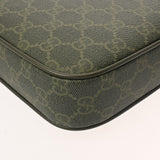 GUCCI グッチ GGパターン スモールメッセンジャーバッグ フォレストグリーン 792082 メンズ PVC ショルダーバッグ Aランク 中古 銀蔵