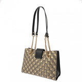 GUCCI グッチ パドロック スモール ショルダー 蜂 ベージュ/ブラック 498156 レディース GGスプリームキャンバス/レザー ショルダーバッグ Aランク 中古 銀蔵